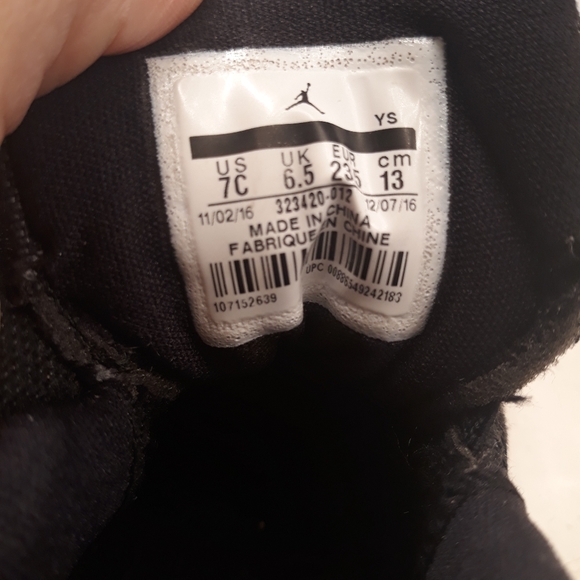 Jordans 6 Rings Infant Size 7C - Picture 3 of 8